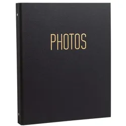 EXACOMPTA Fotoalbum Office By Me 32x26 60 Seiten schwarz, 26.5x4.5 cm