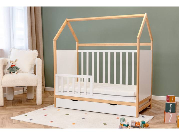 Babybett mitwachsend Céleste (von 0 bis 6 Jahren)