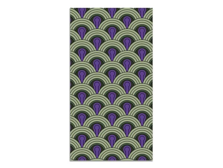 Tapis vinyle lueur bleue 120x170cm