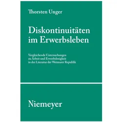 Diskontinuitäten im Erwerbsleben, Fachbücher von Thorsten Unger