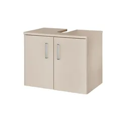 Waschbeckenunterschrank   ¦ beige ¦ Maße (cm): B: 60 H: 47 T: 38.0