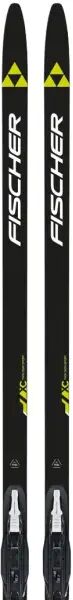 Langlaufski Klassisch Fischer Twin Fell Sport EF + Bindung (204cm - Schwarz)