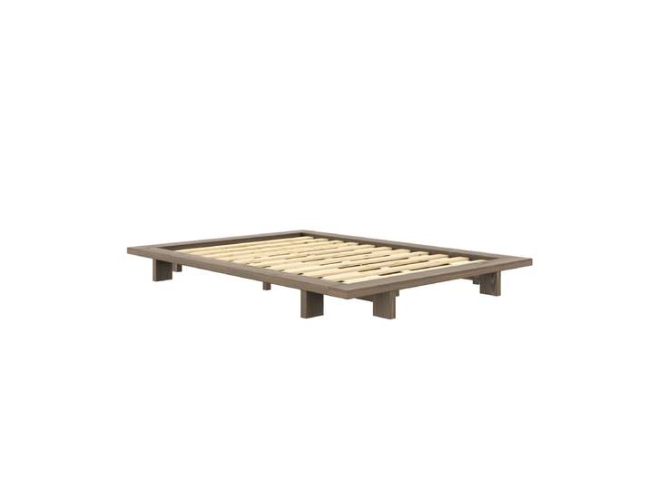 Karup - Japan Bett 140 x 200 cm, Kiefer carobbraun