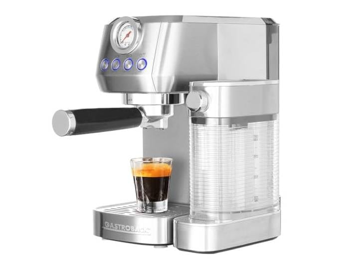 GASTROBACK #42722 Design Espresso Piccolo Pro M, Silber
