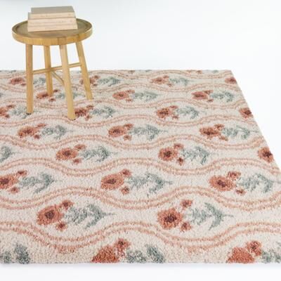 Balta Rugs Dahlia Kids Wavy Floral Area Rug