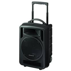 Monacor TXA-1022CD Mobiler PA Lautsprecher 25 cm 10 Zoll 1 St.