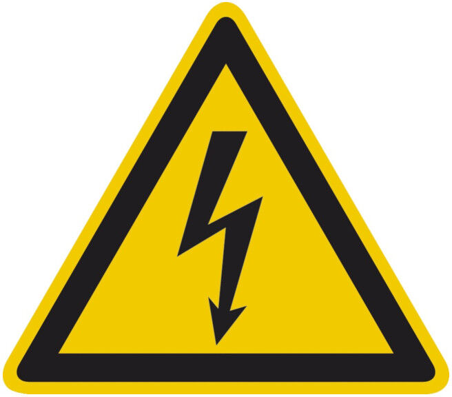 Panneau de signalisation pour travaux véhicules hybrides et électriques KS Tools (917.3898)