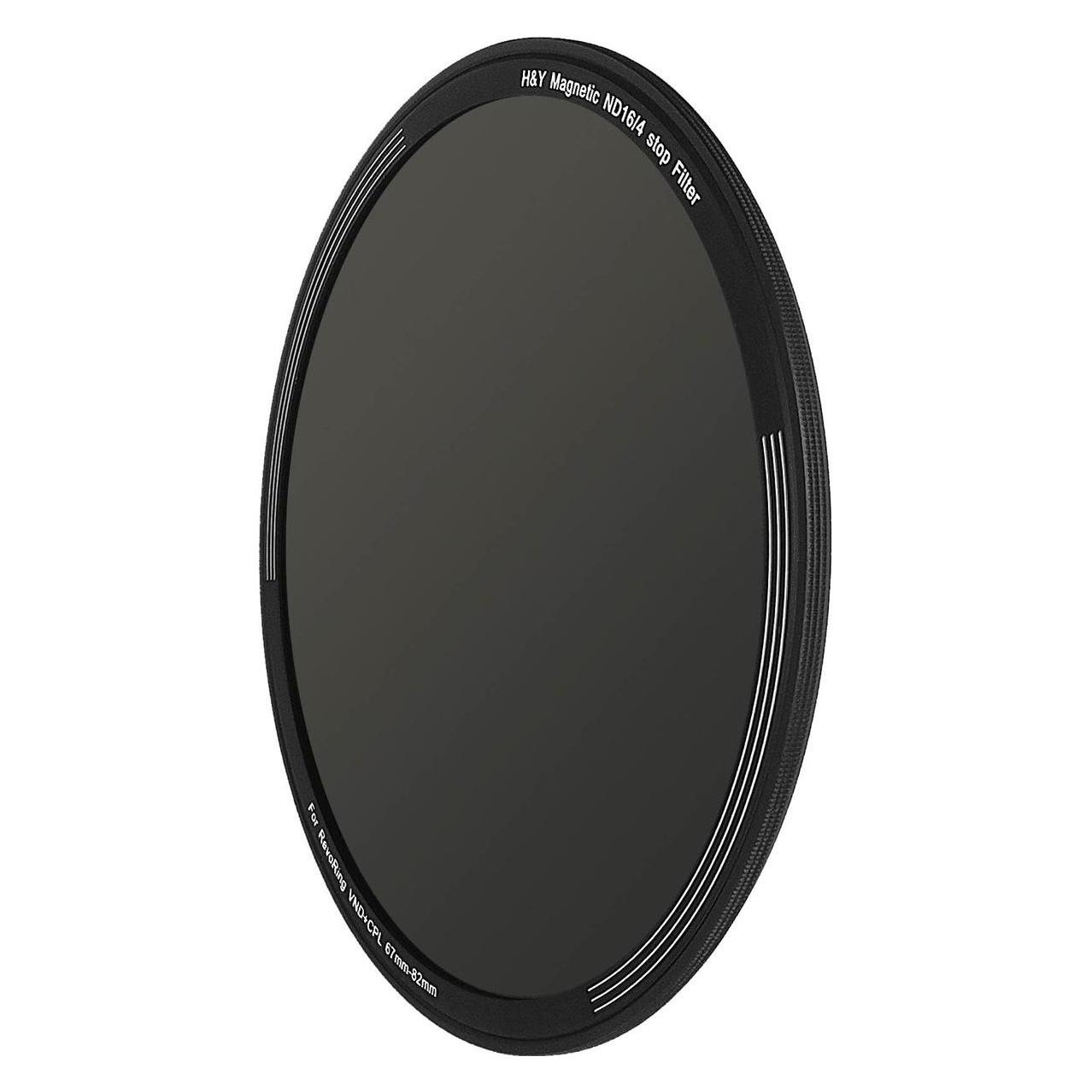 H&Y Magnetfilter ND16 für REVORING 67-82mm (ND- / Graufilter) (2006846493)