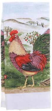 IH Casa Decor Hand Towel Roosters - Set of 6