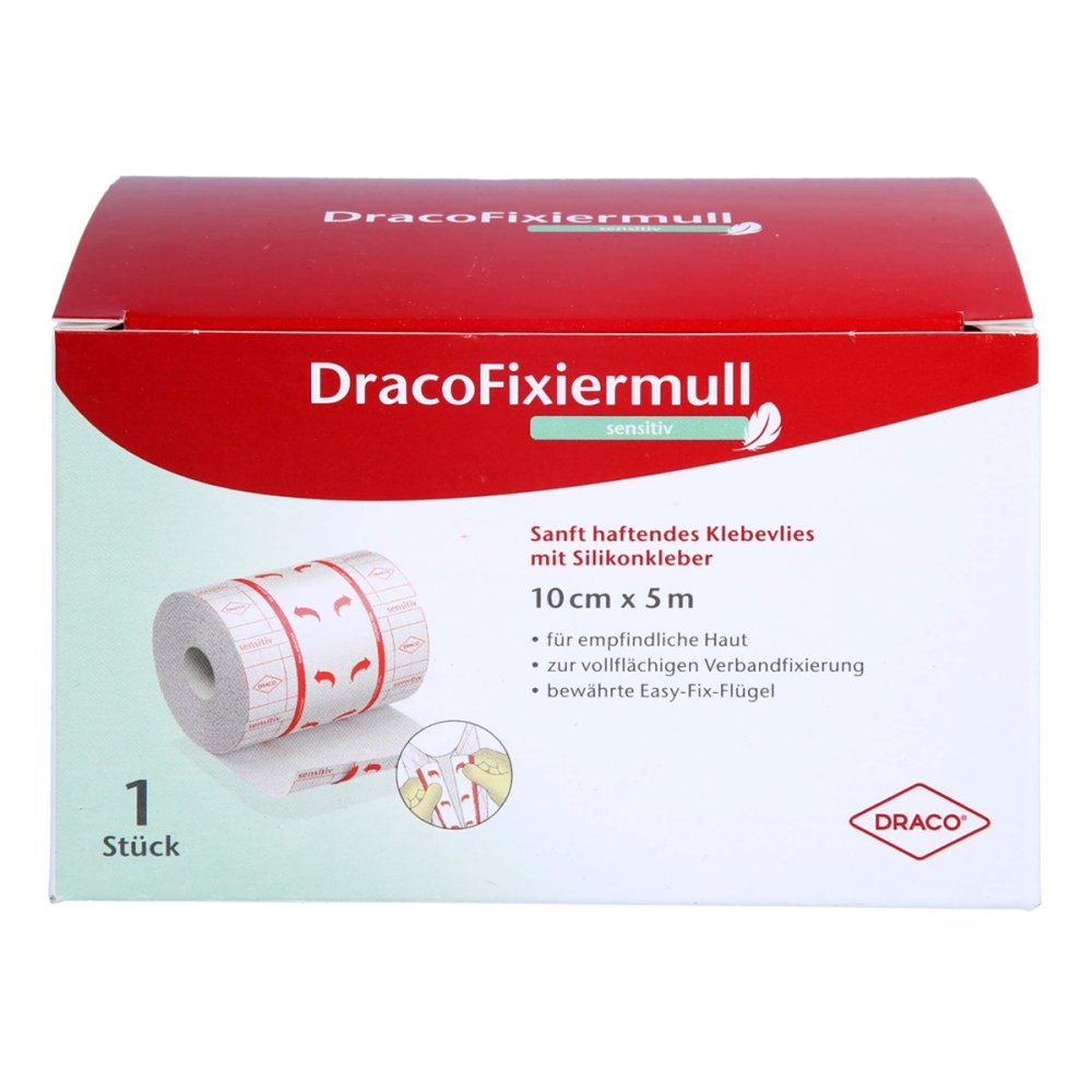 Dr. Ausbüttel GmbH & Co. KG Dracofixiermull Sensitiv 10 Cmx5 M 16890065