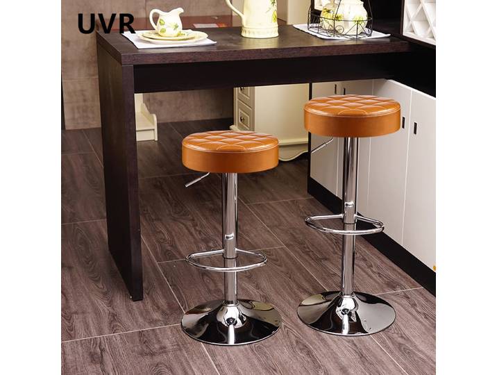 UVR maison chaise de Bar lumière luxe hôtel réception caissier tabouret haut ascenseur Restaurant chaise de Bar coiffeur Salon chaise meubles