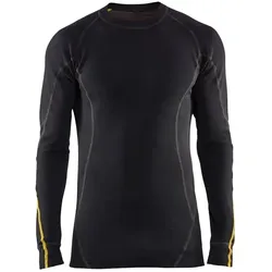 Multinorm Merino Unterhemd "4794" - XS - schwarz