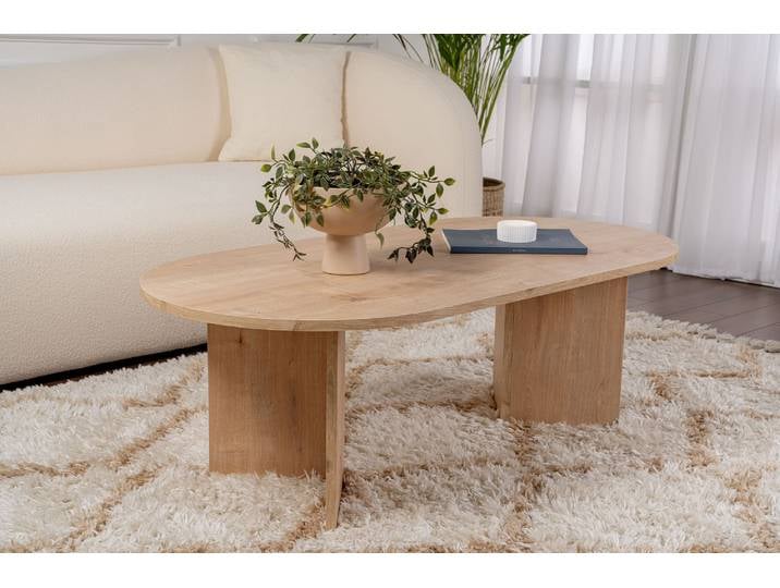 Skye Decor\, Sable - Sapphire Oak\, tables basses\, chêne saphir\, 119 x 40 x 60 cm