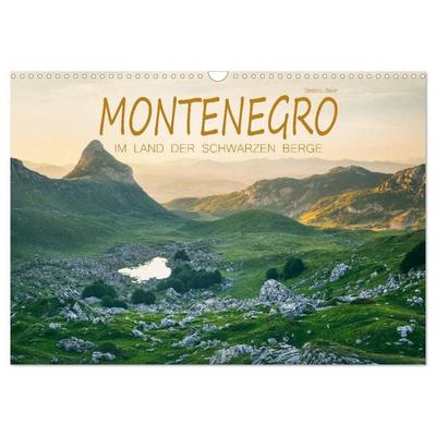 Montenegro - Im Land der schwarzen Berge (Wandkalender 2026 DIN A3 quer), CALVENDO Monatskalender