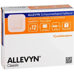Allevyn Schaumverband 7x8 cm haftend 12 St