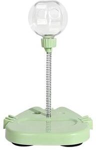Uplift Treasures Interactive Wobble Treat Dispensing Puzzle Toy For Cats green