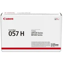 Canon Original 057H Toner hohe Ergiebigkeit - schwarz 10.000 Seiten