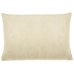 KISSENHÜLLE HYggelig No.1 kreide-beige Cord-Samt 25/35 cm