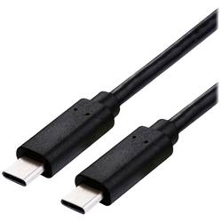 ROLINE USB4 Gen2x2 Kabel, C–C, ST/ST, 4K UHD-1, 20Gbit/s, 100W, schwarz, 2 m 11.02.9083