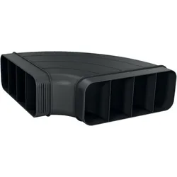 Neff Z861SB1 Flachkanal 90 ° horizontal, Dunstabzugshaube Zubehör, Schwarz