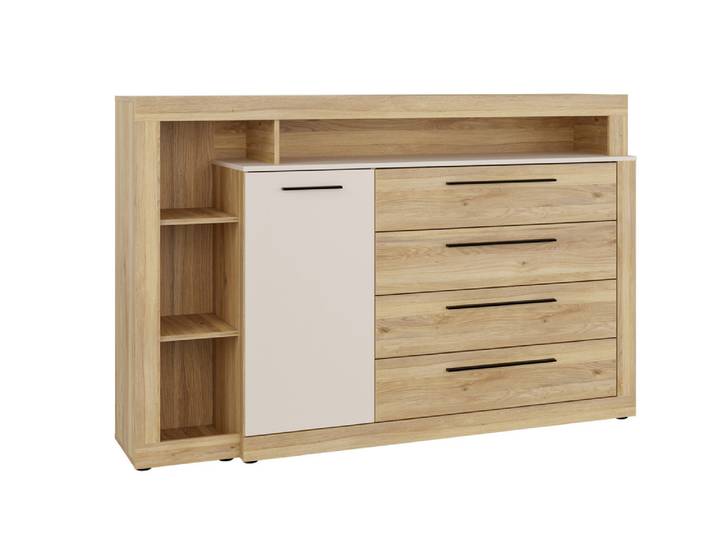 Commode Bellevue chene/sable - Basika