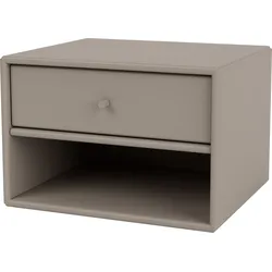 Dash Nachtschrank hängend trüffelfarben