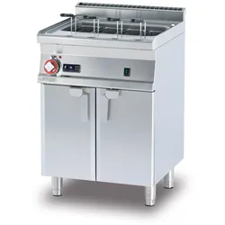 GAS-NUDELKOCHER LT. 40. Automatische Wasserladung mit Füllstandssensor. Abmessungen 60x 60x 90h cm. Modell CPA-66G
