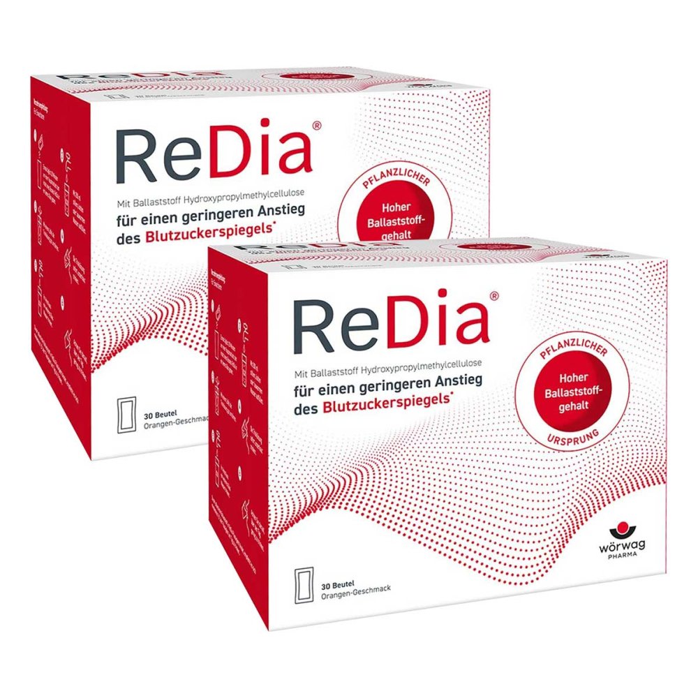 Wörwag Pharma GmbH & Co. KG Redia Granulat Ballaststoffdrink 08105455