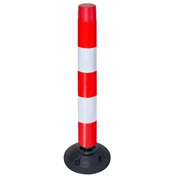 Moravia, Absperrung, FlexPin, 1000 mm Retroreflektierend, rot-weiss