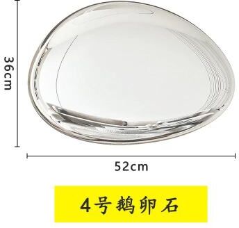 Inspire Essentials Modern Water Drop Wall Decor Luxury Metal Pendant Art Stone Style Accent d