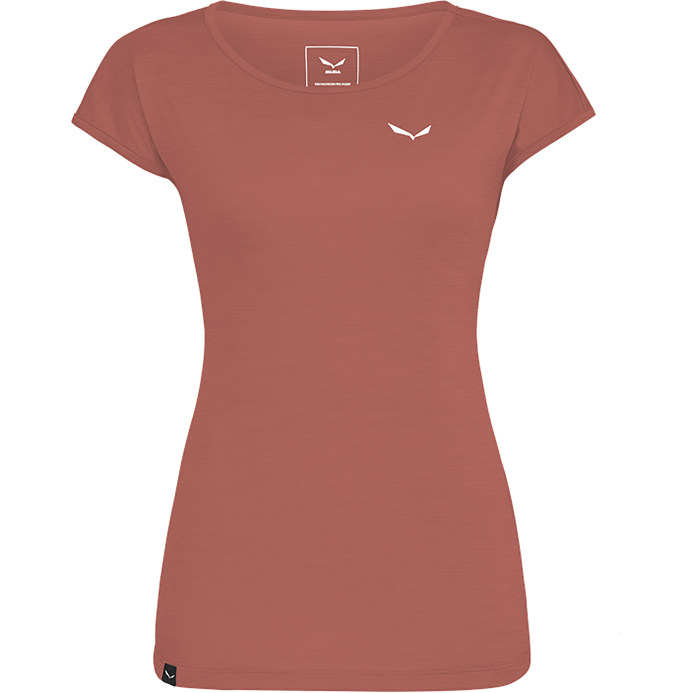 Salewa Puez Melange Dry Damen T-Shirts rot Größe 3XL Trekking Widerstandsfähig