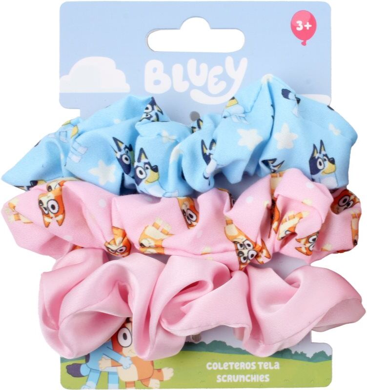 Disney Bluey Scrunchies satin hairband for children 3y+ 3 pc