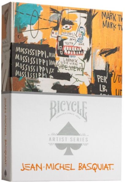Jeu de 54 cartes Artist Series : Jean-Michel Basquiat - Bicycle