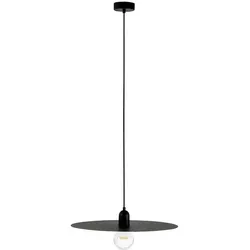 Faro Pendelleuchte PLAT 1xE27, IP20, schwarz matt FAR-68145
