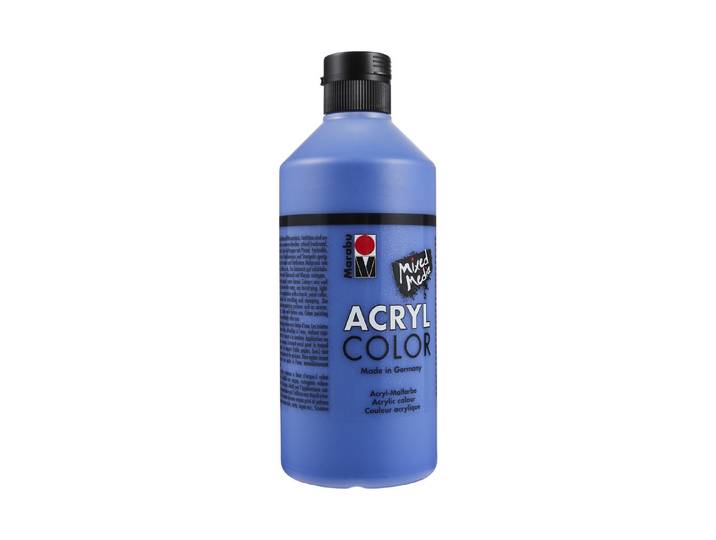 Marabu Acrylfarbe Dunkelblau 500 ml