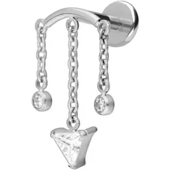 Titan Labret mit Push Fit WINDSPIEL