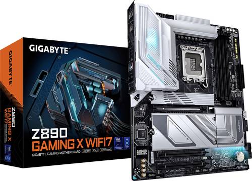 Gigabyte Z890 GAMING X WIFI7 Mainboard Sockel (PC) Intel LGA 1851 Formfaktor (Details) ATX Mainboard-Chipsatz Intel Z890