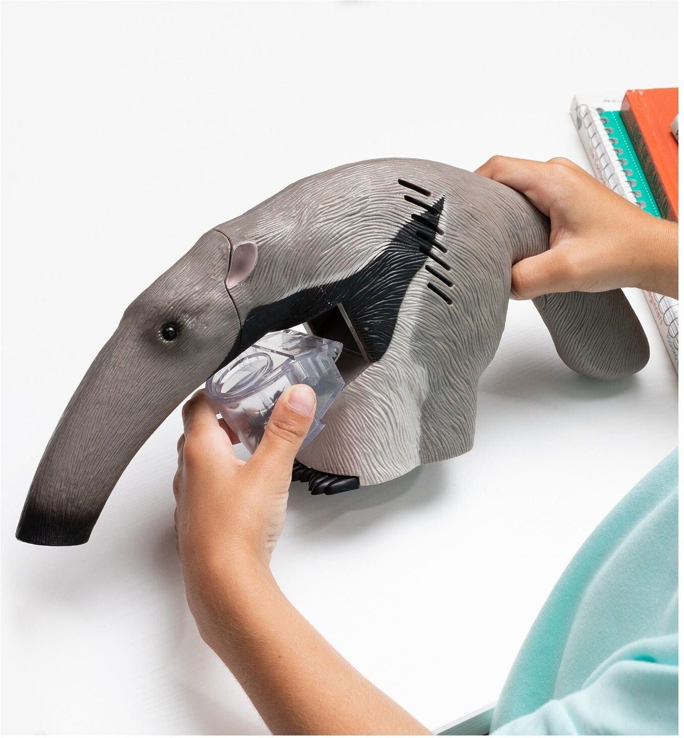 Basic Fun Uncle Milton Ant Eater Bug Vacuum for Kids - Interactive Learning Toy - Ages 5 and Up
