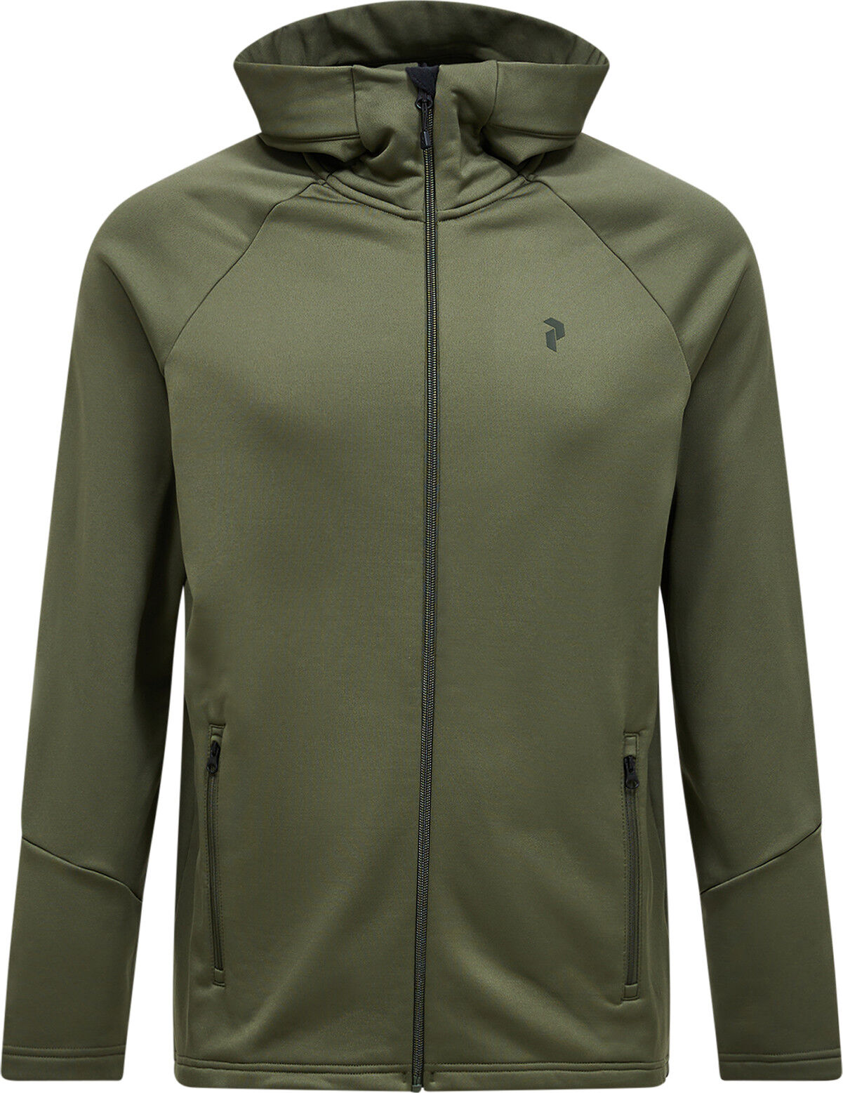 Peak Performance Men's Rider Essentials Zip Hood Pine Needle/Pine Needle L