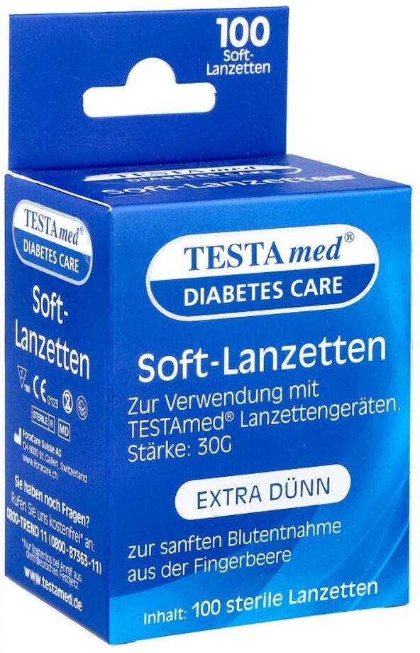 Testamed Soft-lanzetten 100stk