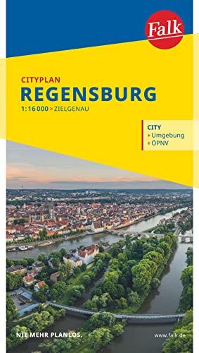 Falk Cityplan Regensburg 1:16.000 - Preis vom 30.09.2026 09:01:18 h