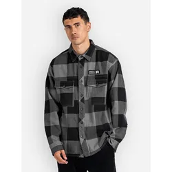 REELL Freeman Hemd check black / grey Gr. S