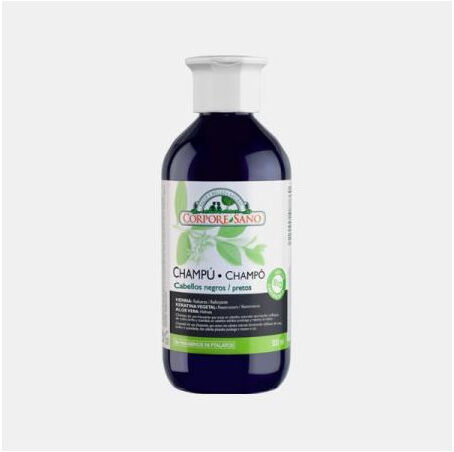 CORPORE SANO CHAMPO HENNA CABELOS PRETOS