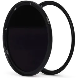 Urth 58mm Magnetic Essential Kit (Plus+) (UV+CPL+ND8+ND1000) (58 mm, ND Filter), Objektivfilter, Schwarz