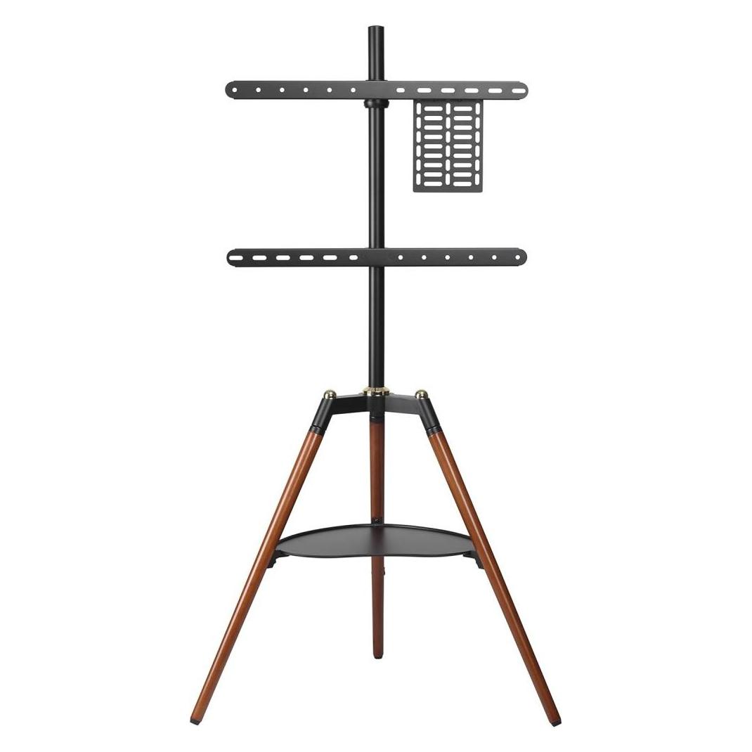 Techly EFB TV Standfuss fur LCD/LED/Plasma TV 81,28cm 32Zoll - 165,1cm 65Zoll mit Dreibein Fuss und (32 kg, 32" - 65") (ICA-TR58)
