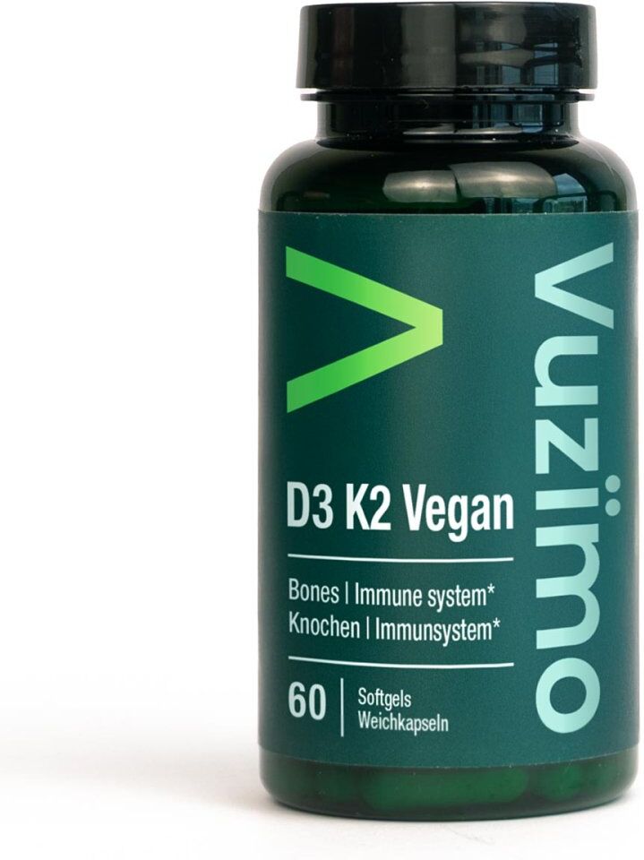 Vuzimo D3 K2 Vegan Weichkapseln