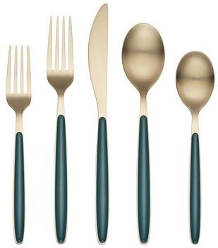 Cambridge Kiernan Forest Green Champagne 20-Piece Flatware Set