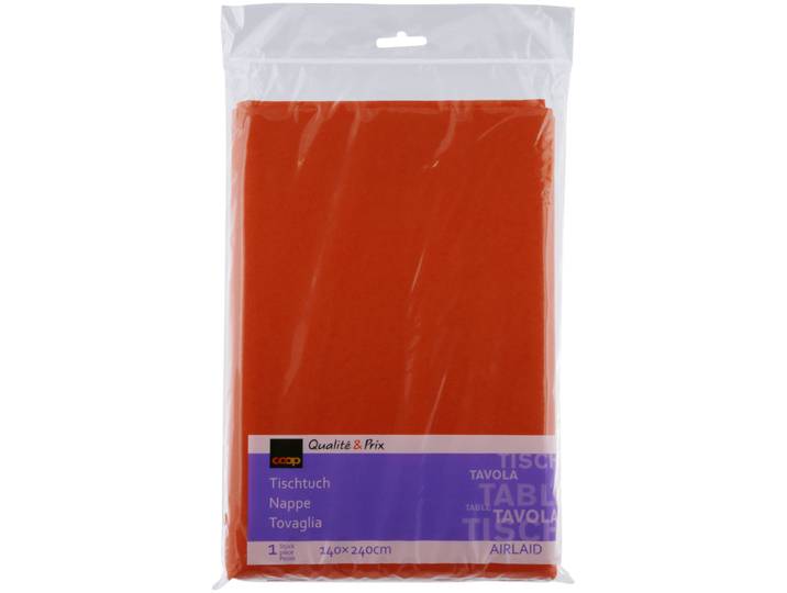 Inhouse Tischtuch Airlaid 140x240cm orange