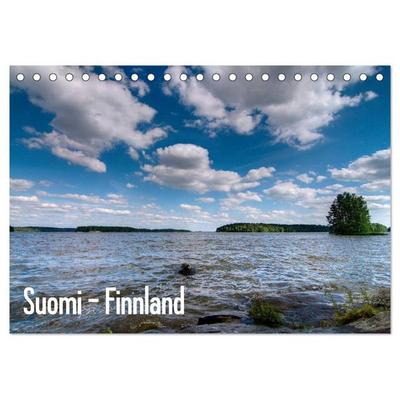 Suomi – Finnland (Tischkalender 2026 DIN A5 quer), CALVENDO Monatskalender