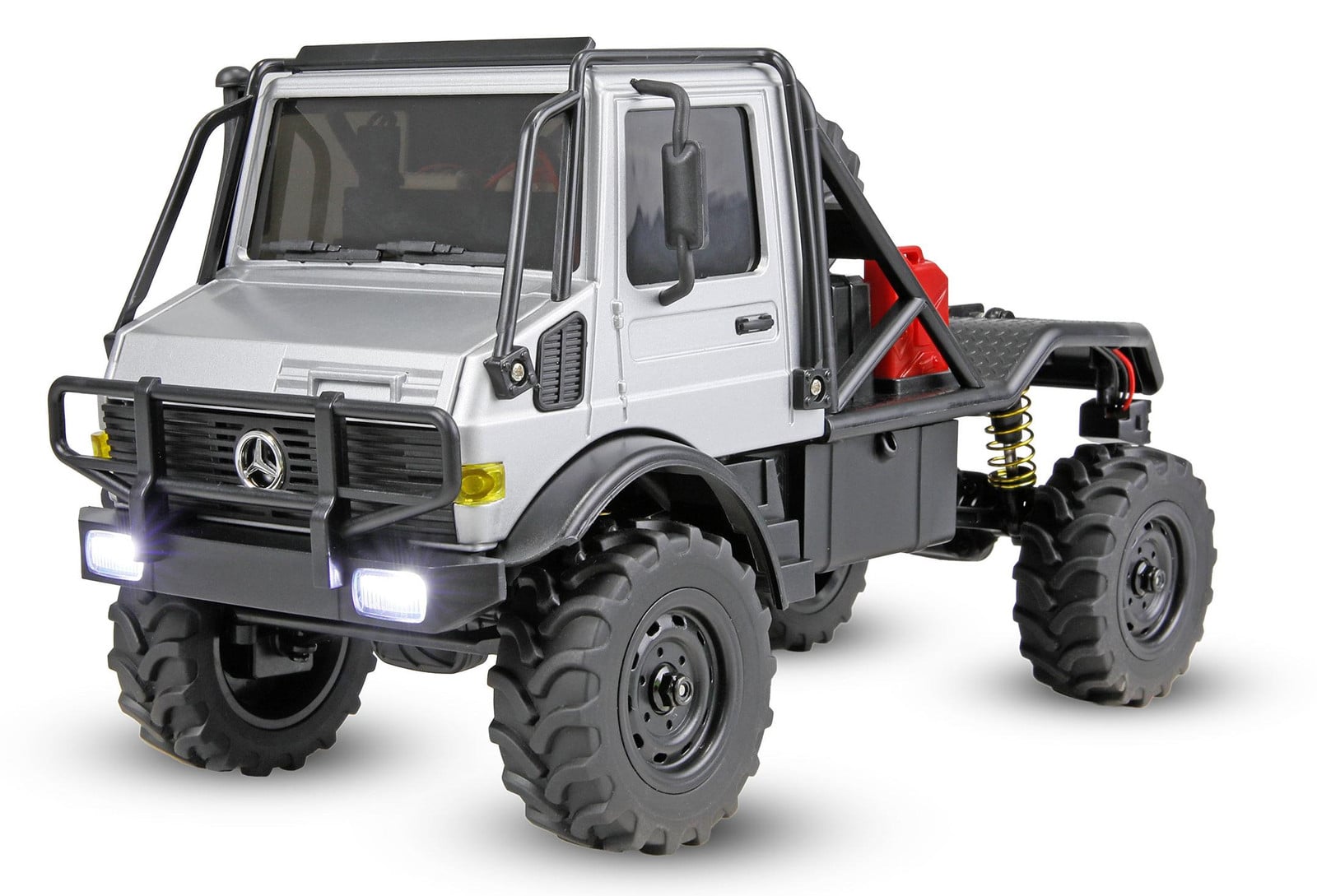 AMEWI Mercedes-Benz Unimog U4000 Scale Crawler 1:18 4WD Grijs
